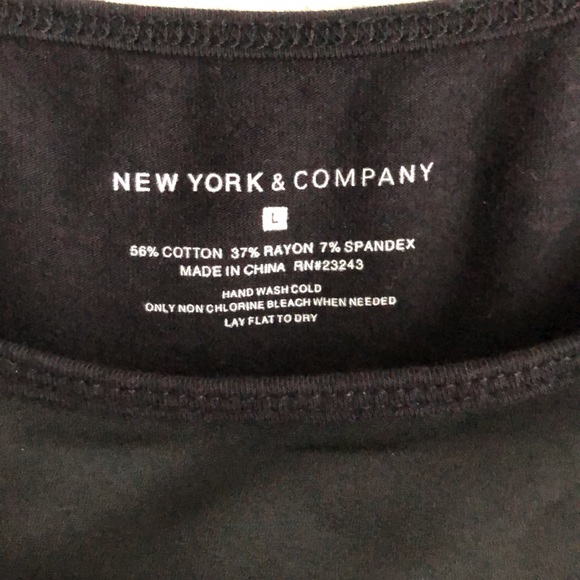 Black Ruffled Tank - Picture 2 of 4